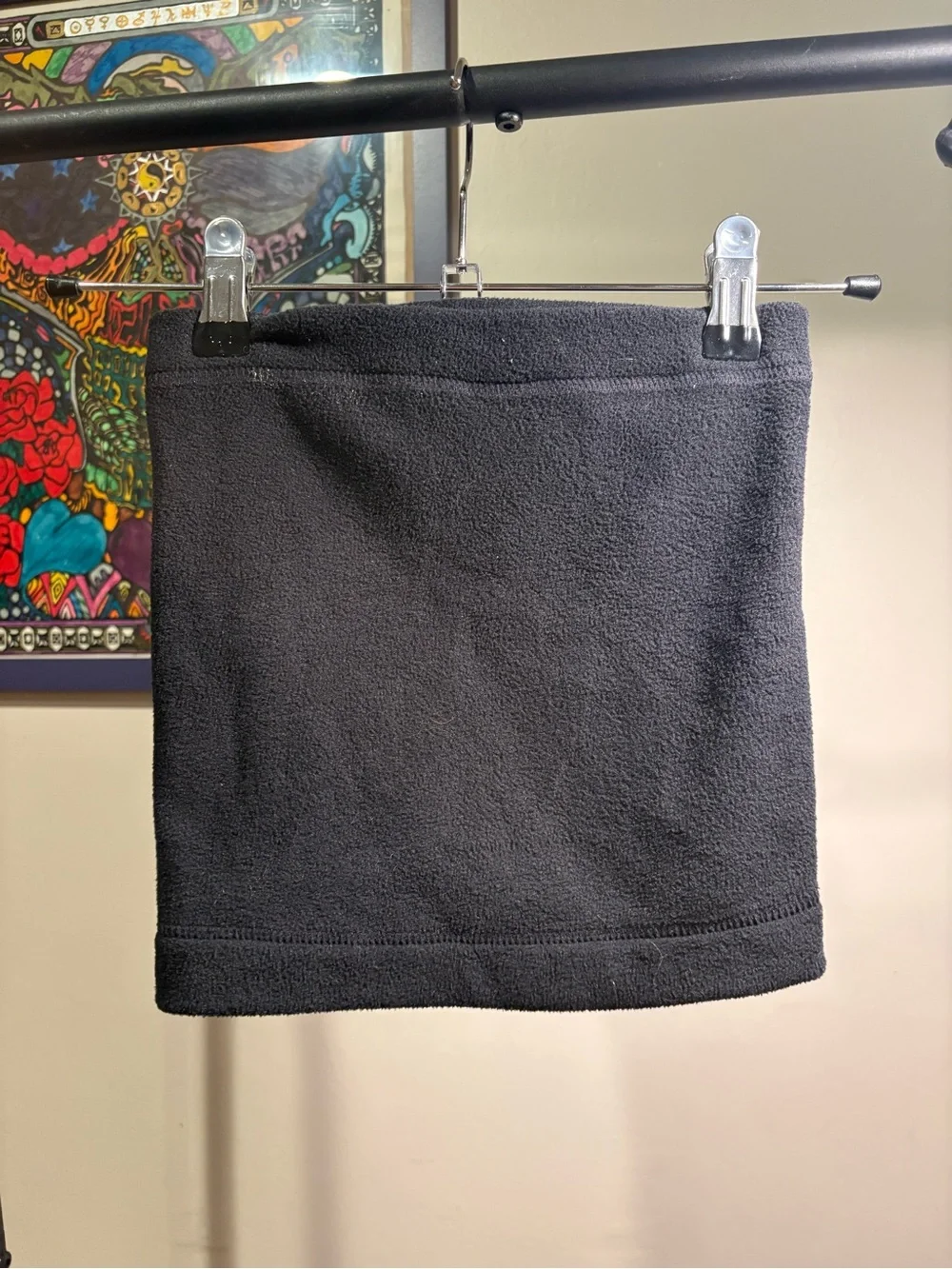 Buff Black Fleece Neck Warmer